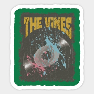 The Vines Vintage Vynil Sticker